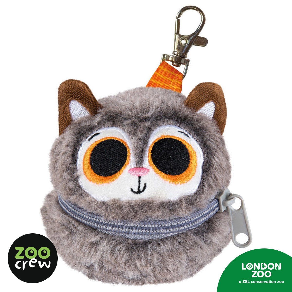 Zippazoo Bag Buddy Bush Baby (5060236484147) by Make Believe Ideas