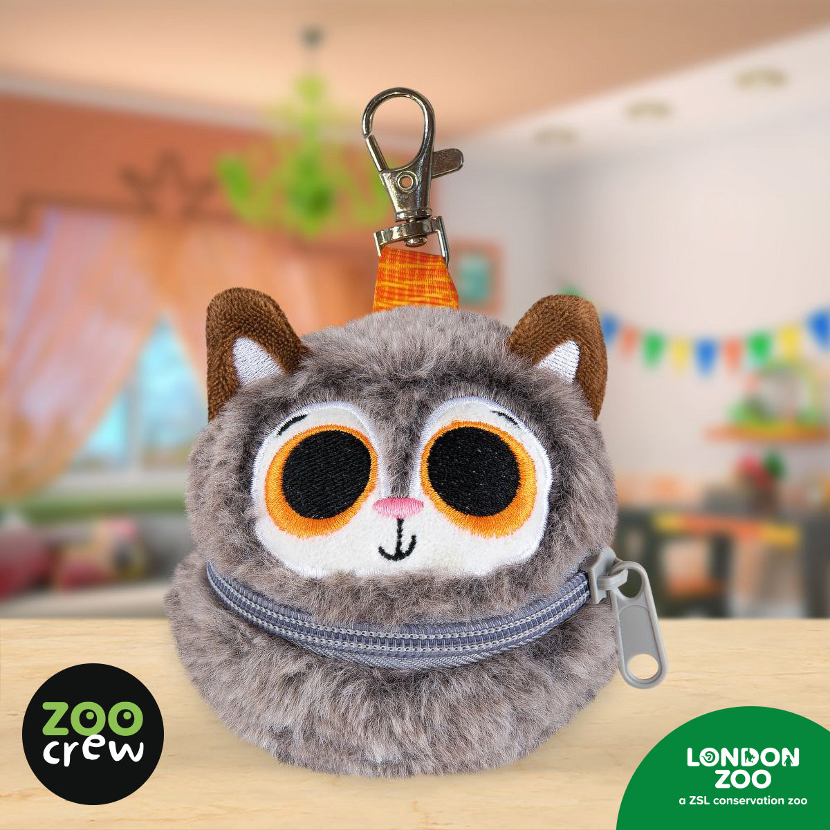 Zippazoo Bag Buddy Bush Baby 2 (5060236484147) by Make Believe Ideas
