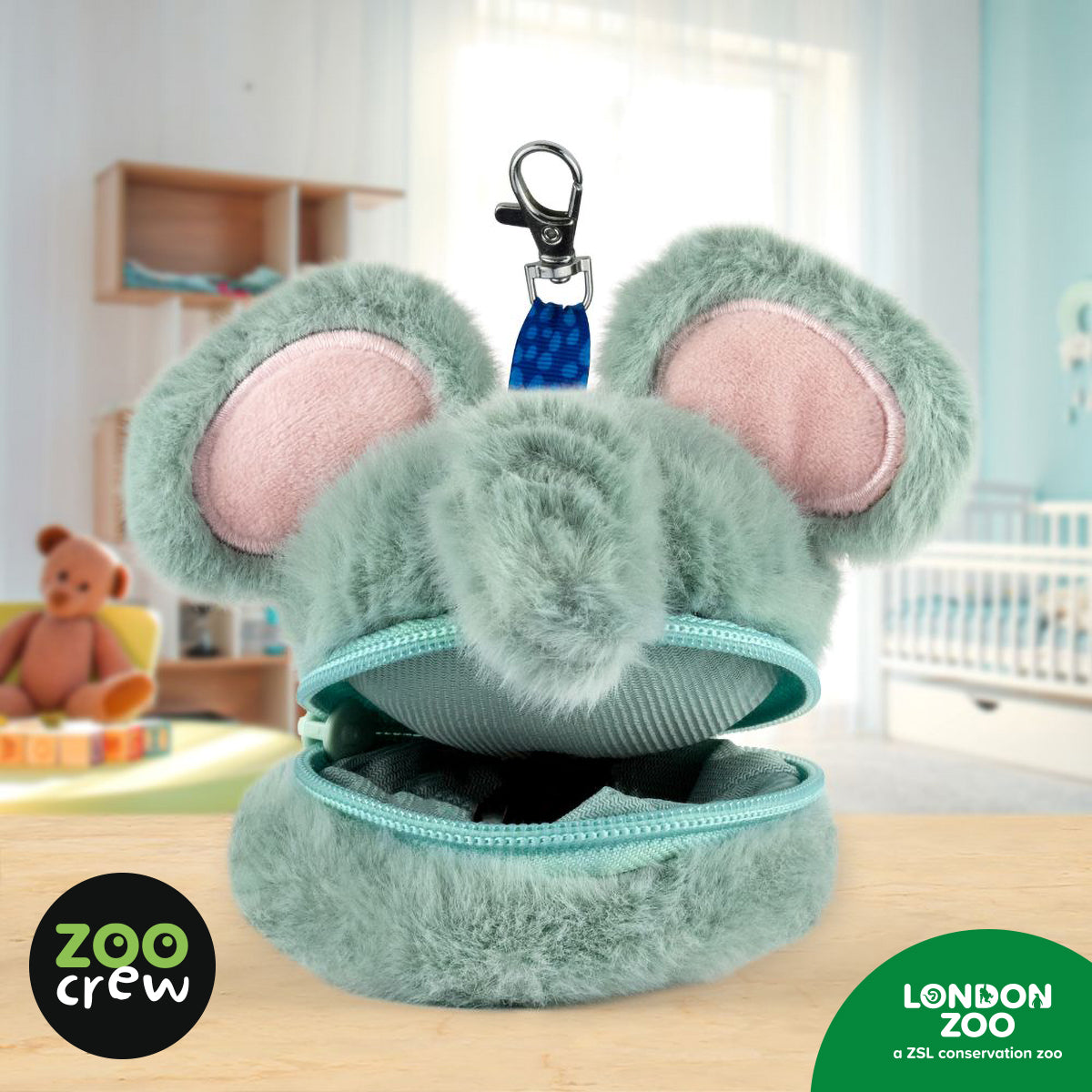 Zippazoo Bag Buddy Elephant 3 (5060236484208) by Make Believe Ideas