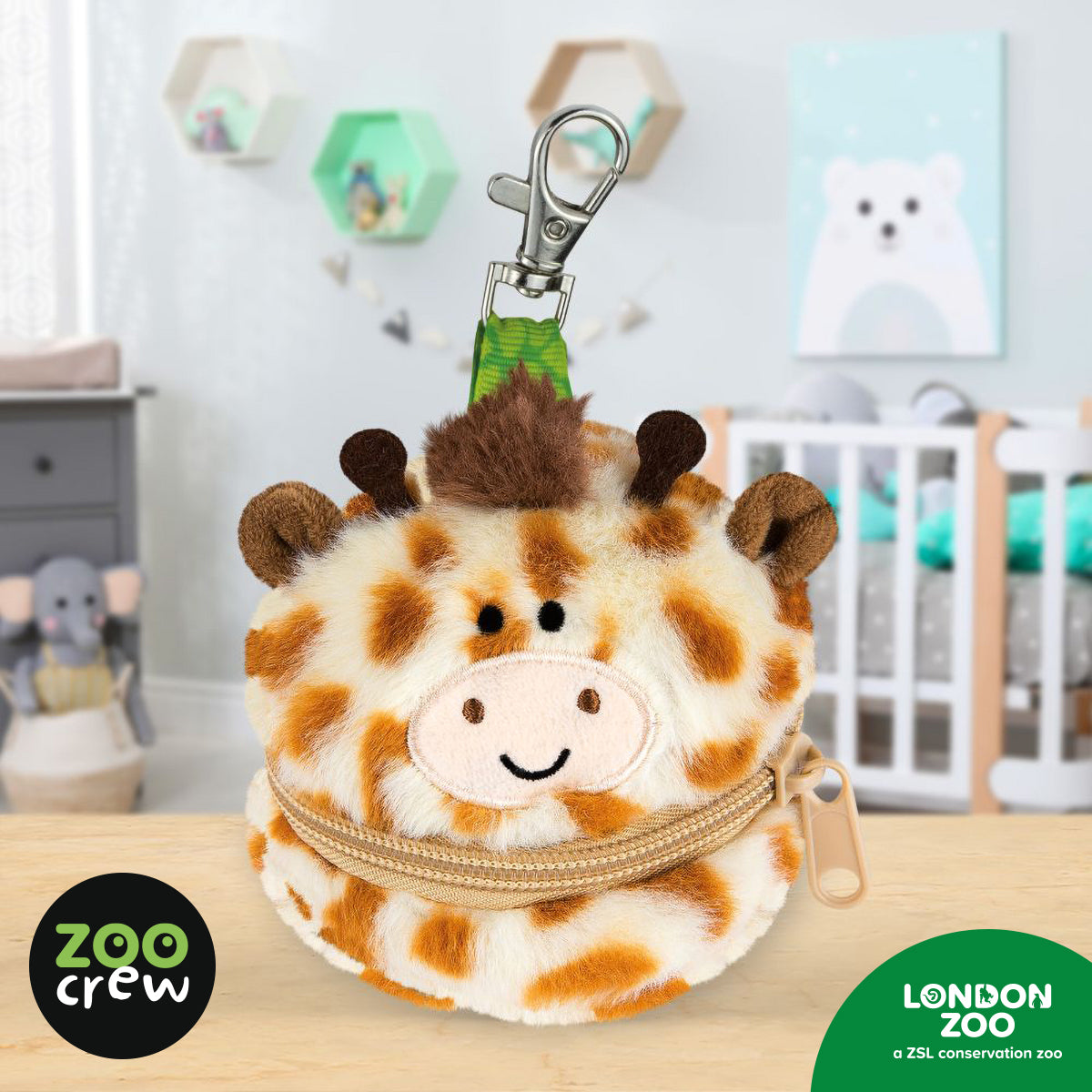 Zippazoo Bag Buddy Giraffe 2 (5060236484178) by Make Believe Ideas