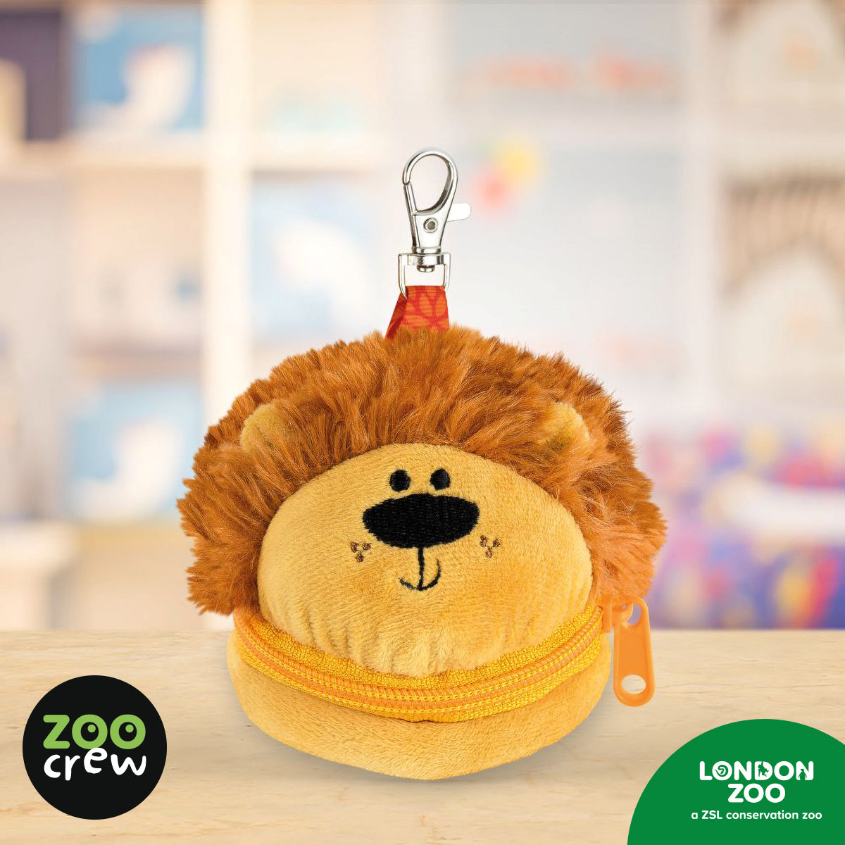 Zippazoo Bag Buddy Lion 2 (5060236484185) by Make Believe Ideas