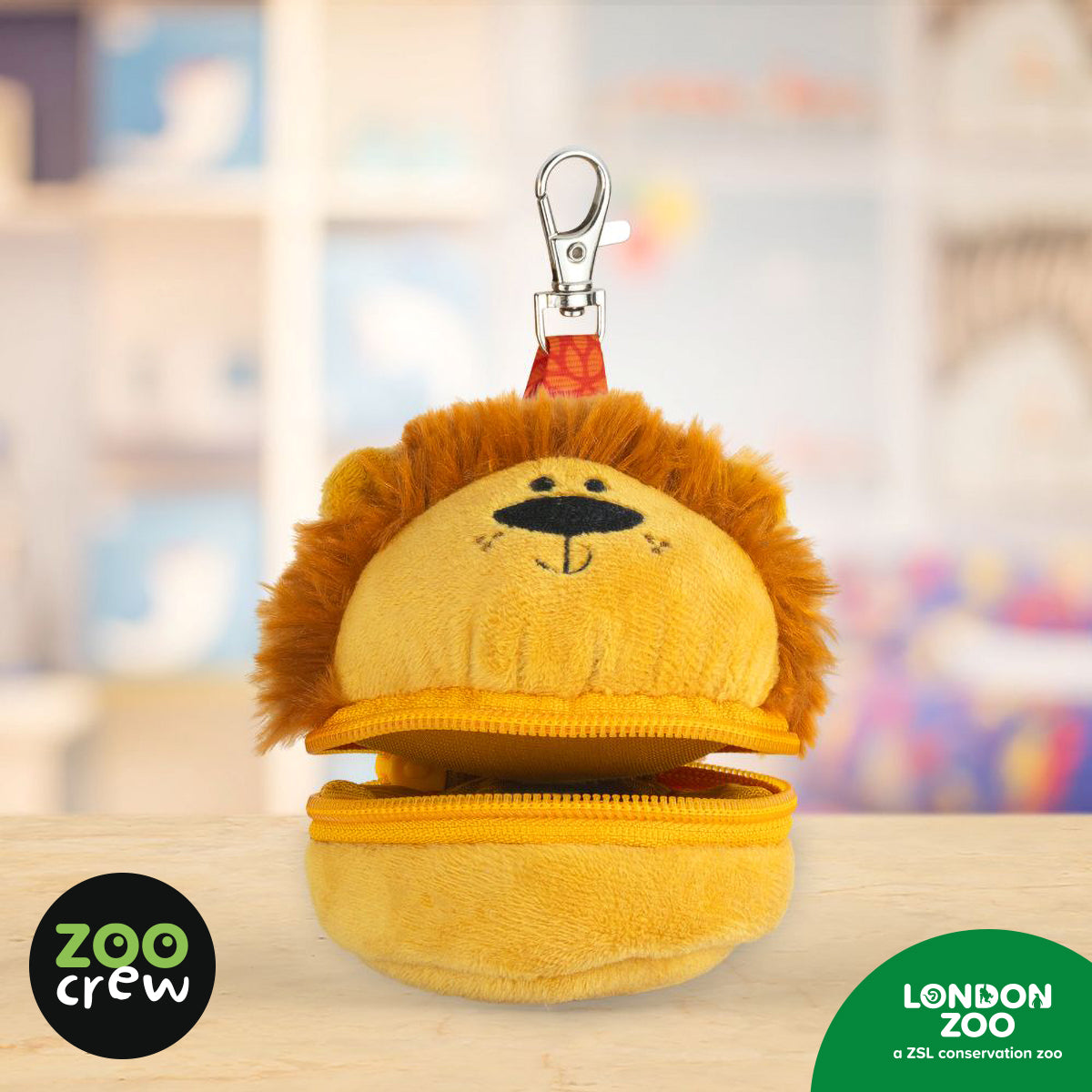 Zippazoo Bag Buddy Lion 3 (5060236484185) by Make Believe Ideas