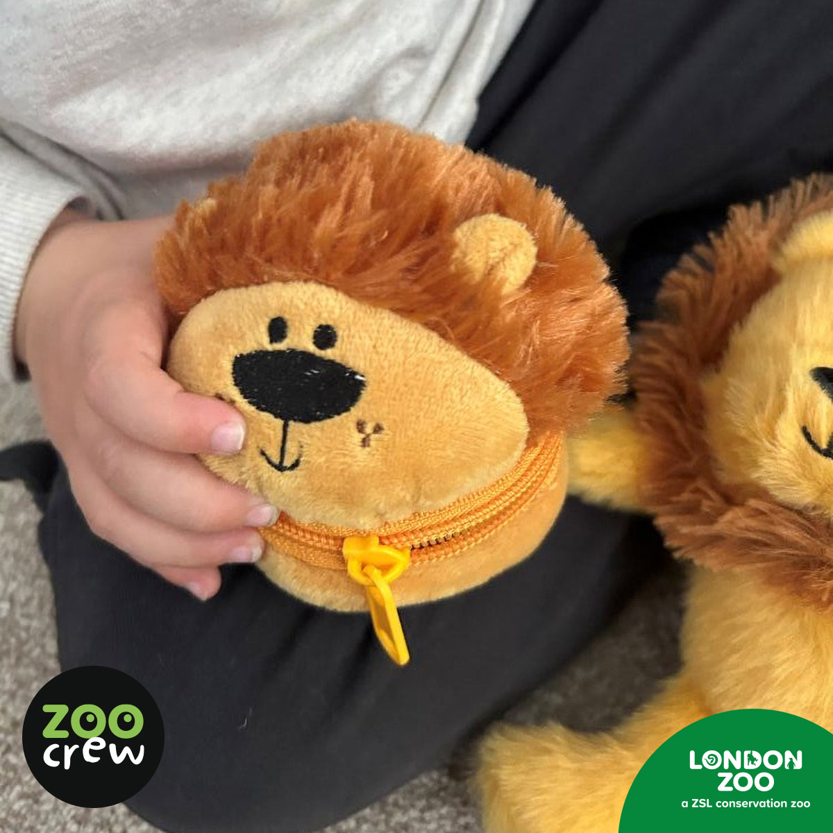 Zippazoo Bag Buddy Lion 6 (5060236484185) by Make Believe Ideas