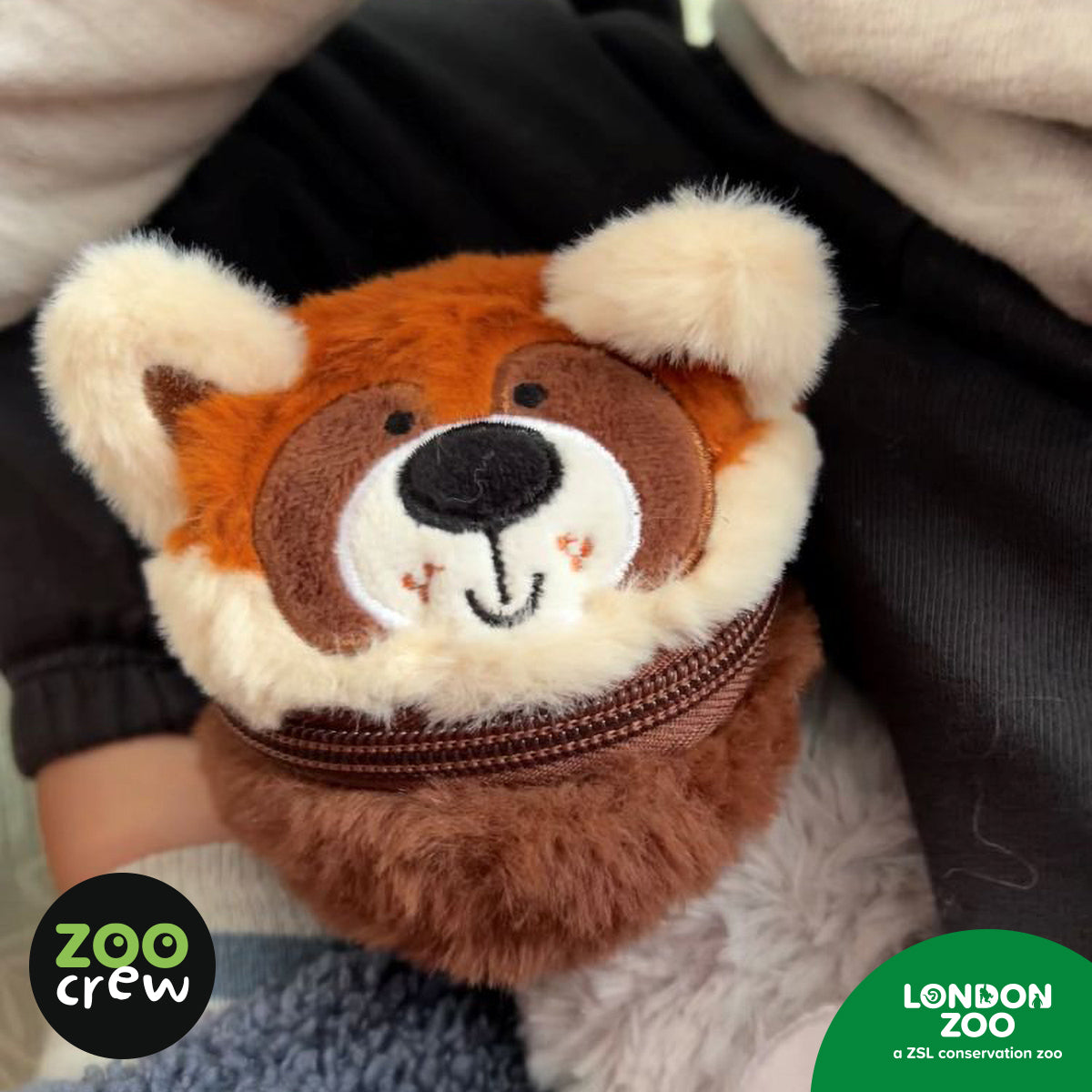 Zippazoo Bag Buddy Red Panda 4 (5060236484161) by Make Believe Ideas